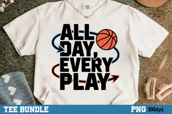 All Day Every Play Basketball Shirt PNG: Embroidery Design Review