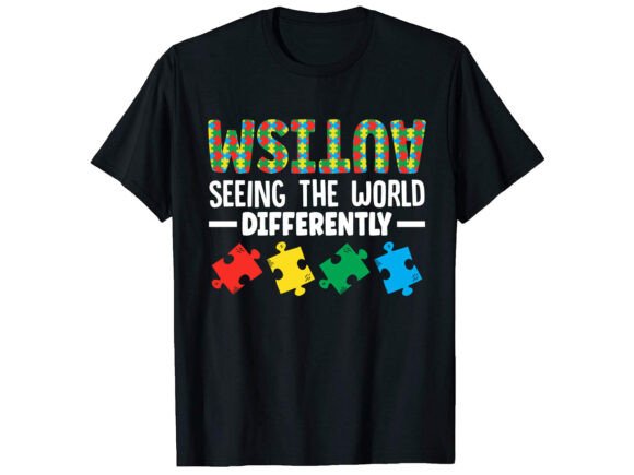 Autism Seeing the World T-shirt