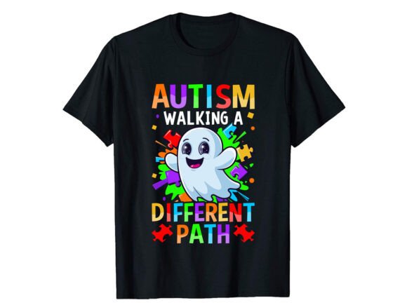 Autism Walking a Different T-shirt
