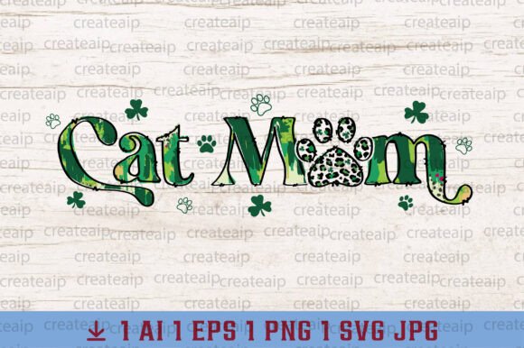 Cat Mom Coquette PNG St Patricks Day Svg