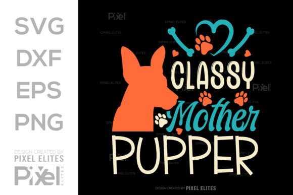 Classy Mother Pupper SVG Design: A Real Embroidery Review
