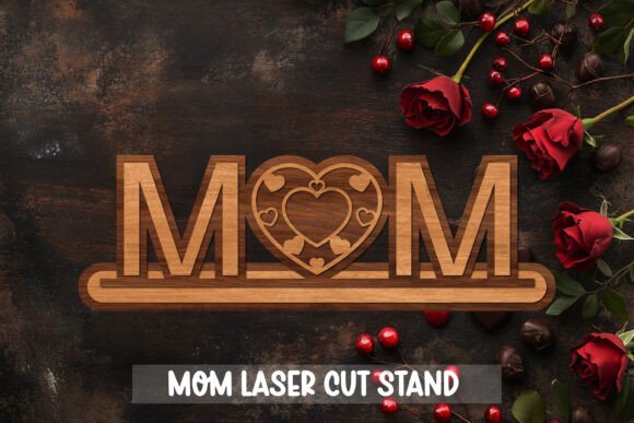 Mom Laser Cut Stand: A Thoughtful Embroidery Companion