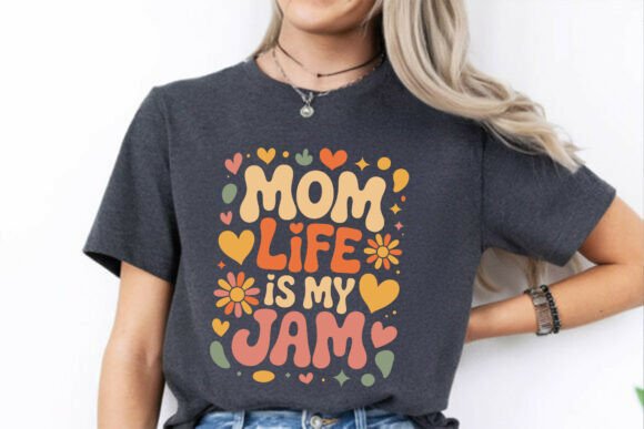Mom Life Groovy Mother’s Day Shirt SVG