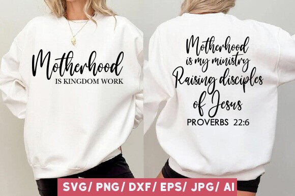 Motherhood is My Ministry PNG, Mom Life
