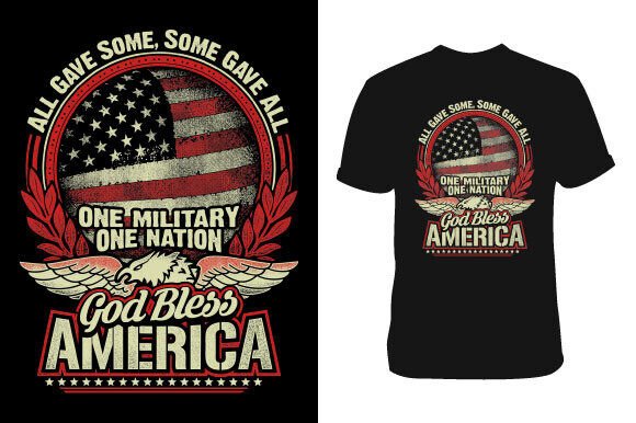 One Military One Nation Veteran T-shirt