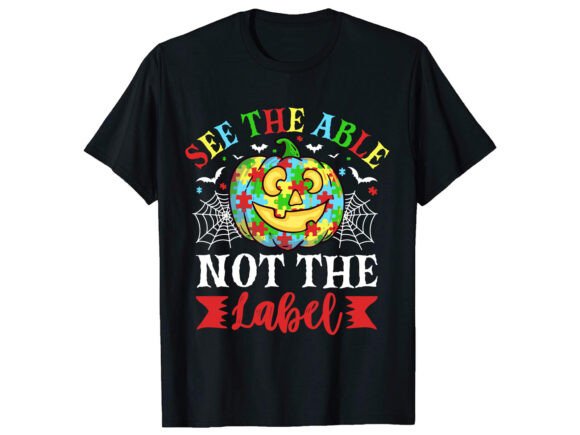 See the Able Not the Autism T-shirt