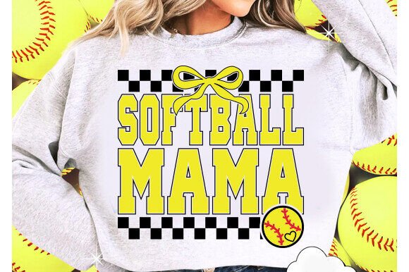 Softball Mama SVG Varsity Softball Mom