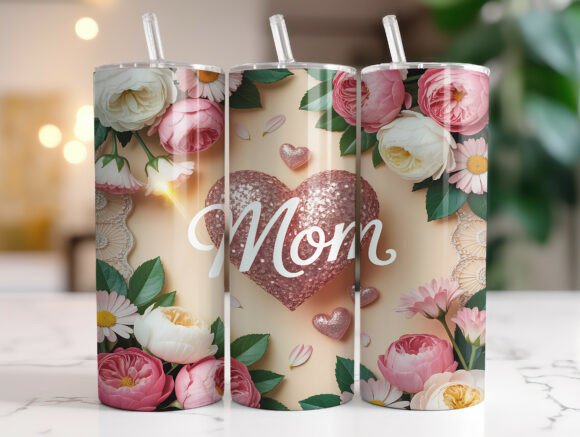 Valentine Floral Mom Tumbler Wrap Design: A Crafter’s Honest Review